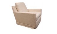 Ghandi Parchment Swivel Chair - Rug & Home