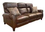 Sedona Chocolate Reclining Sofa - Rug & Home