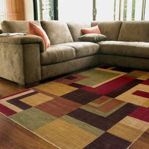 Allure 9A Red/ Gold Rug - Rug & Home