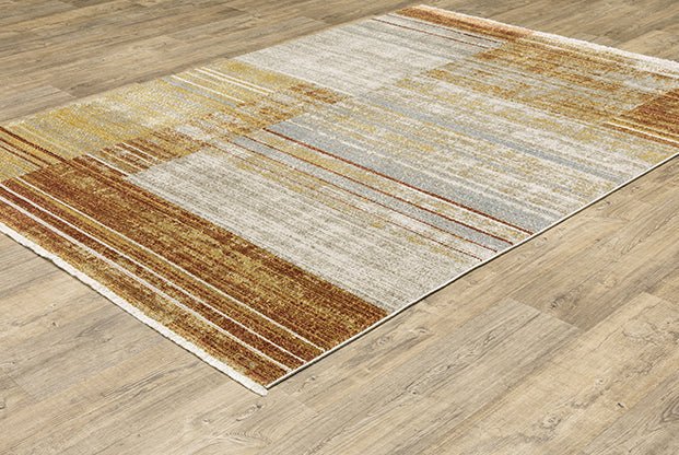 Bauer 90R Rust Rug - Rug & Home