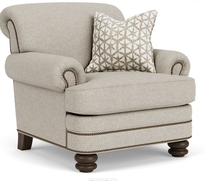 Bay Bridge Custom Fabric Chair - Rug & Home