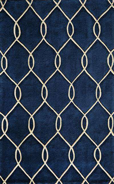 Bliss BS 12 Navy Rug - Rug & Home