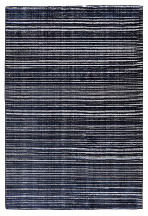 Eccentric Lines 110 Charcoal Rug - Rug & Home