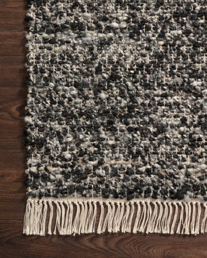 Hayes By Magnolia Home Hay-01 Onyx/Silver Rug - Rug & Home