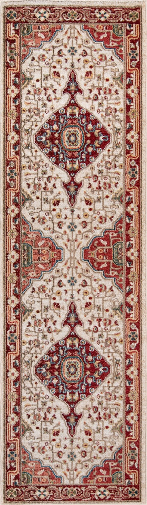Lenox LE-02 Red Rug - Rug & Home