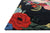 Les Fleurs by Rifle Paper Co LES-03 Black/Multi Rug - Rug & Home