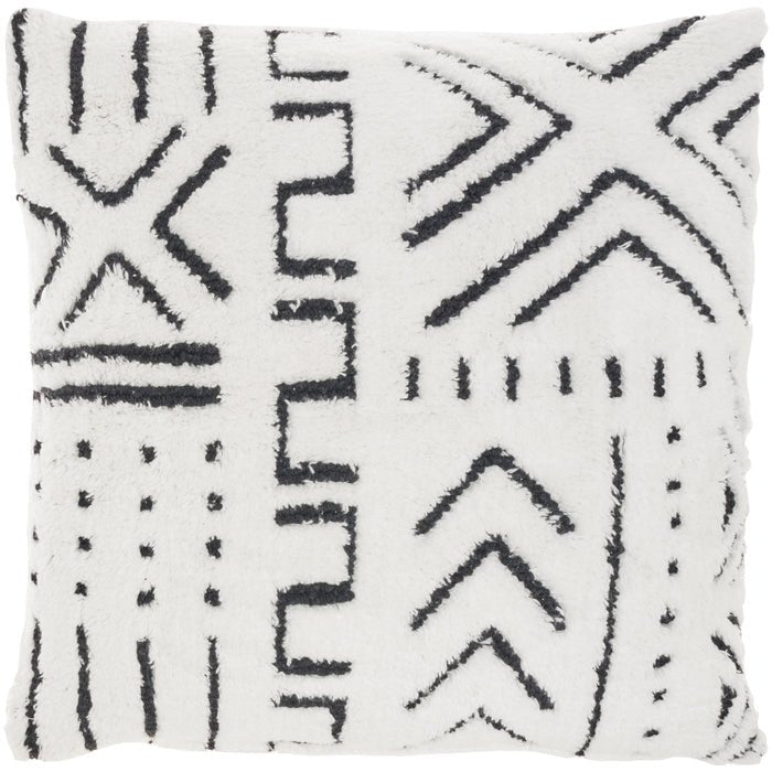 Lifestyle AA016 Black Pillow - Rug & Home