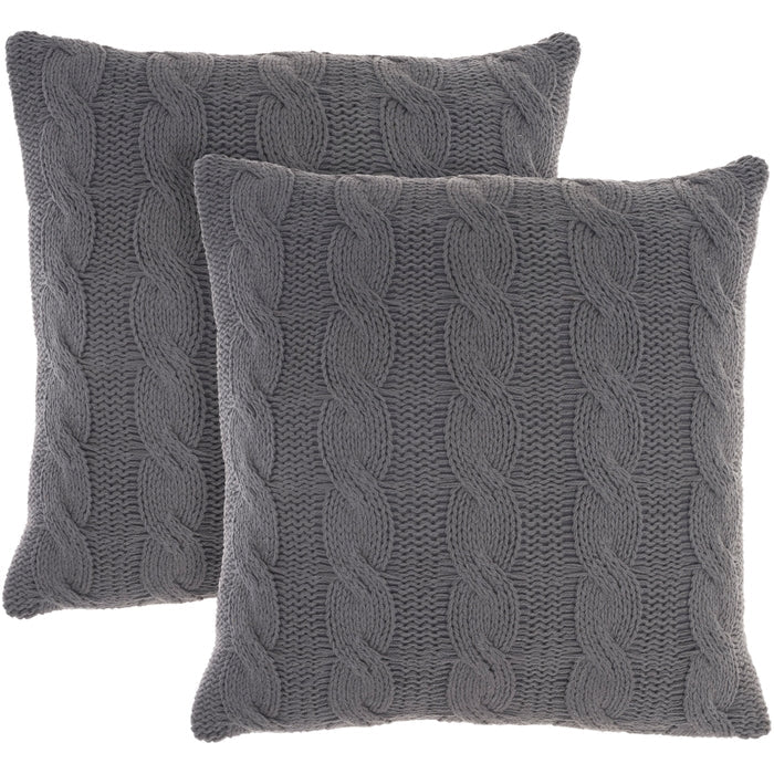 Lifestyle RC586 Charcoal Pillow - Rug & Home