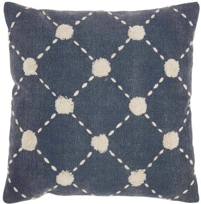 Lifestyle SH030 Navy Pillow - Rug & Home
