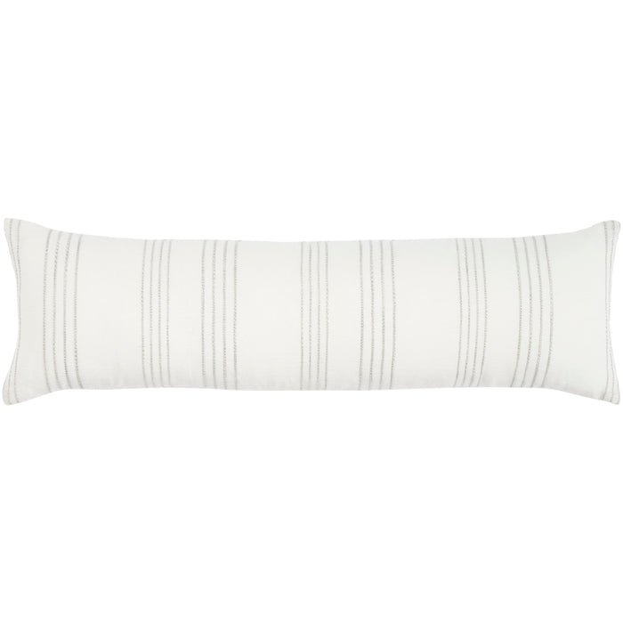 Lifestyle VJ215 White/Grey Pillow - Rug & Home