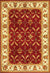 Lifestyles 5468 Agra Red/Ivory Rug - Rug & Home
