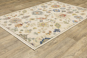 Lucca 5507W Ivory/Multi Rug - Rug & Home