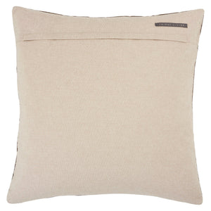 Nouveau Nou01 Jacques Dark Taupe/Silver Pillow - Rug & Home