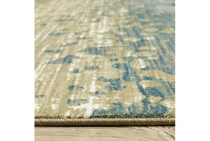 Reed RE08A Blue/Green Rug - Rug & Home