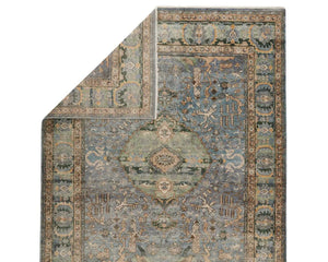 Someplace In Time SPT13 Blue/Green Rug - Rug & Home