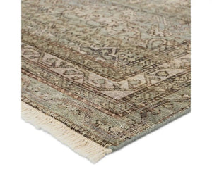 Someplace In Time SPT18 Brown/Green Rug - Rug & Home