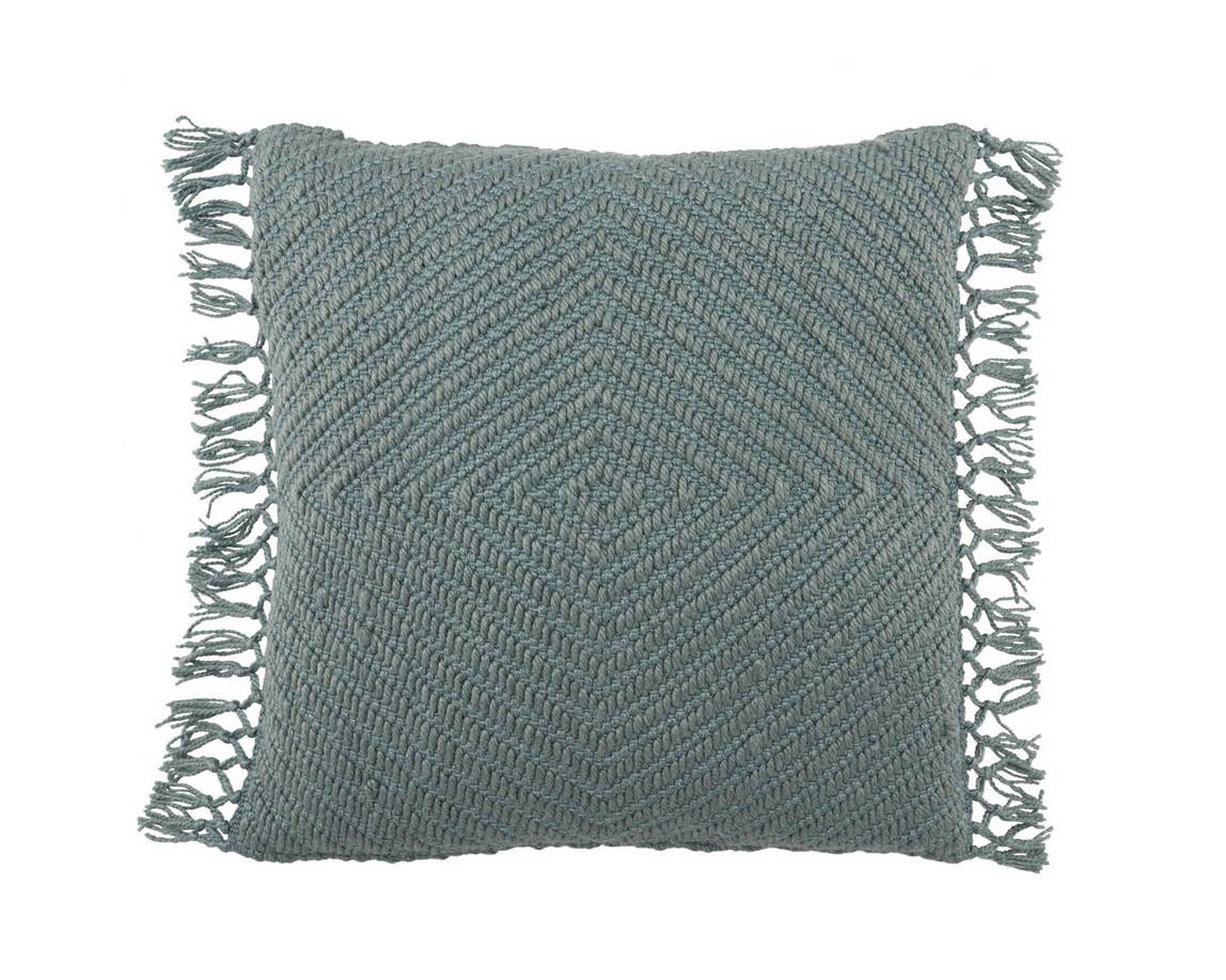 Tallis TLS02 Blue Pillow - Rug & Home