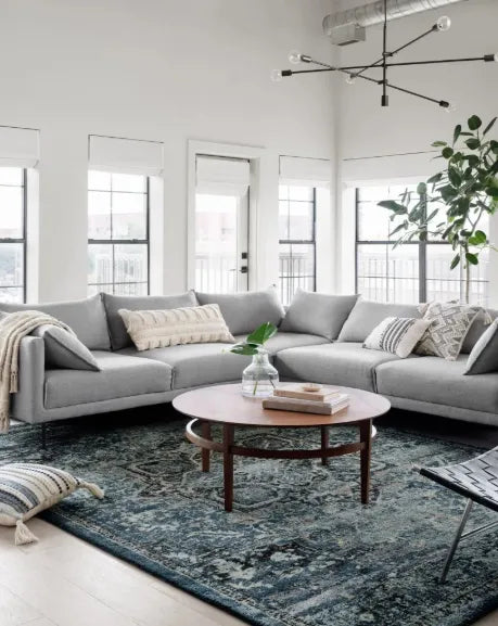 What Color Rug Goes With A Gray Couch