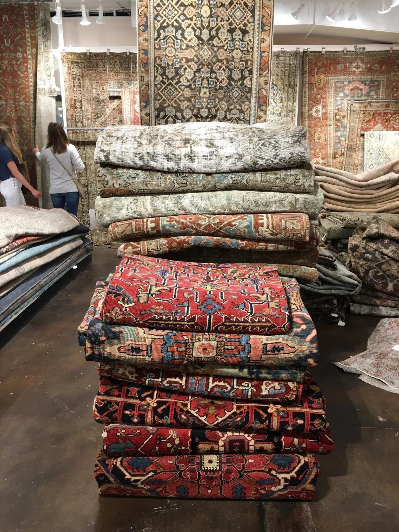Antique Rugs vs. New Contemporaries a Friendly Rivalry