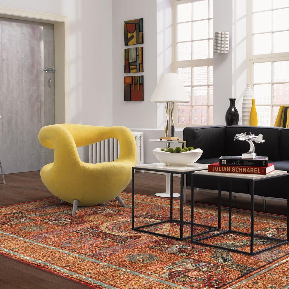 Color by Design: Orange is the New Black - Rug & Home