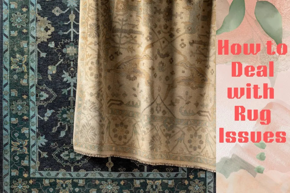 How to Deal with Common Rug Issues: Stains, Fading, and Fraying - Rug & Home