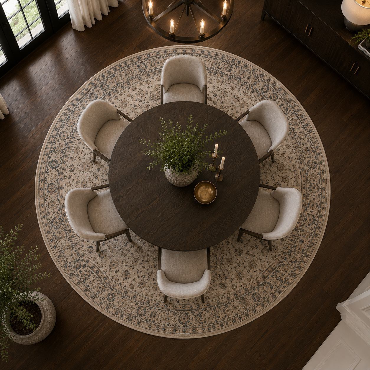 10x10 Round - Rug & Home