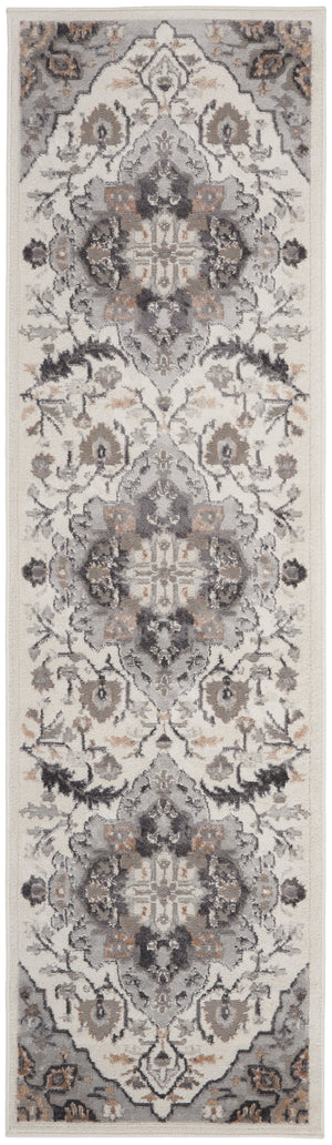 Elation ETN09 Ivory Grey Rug