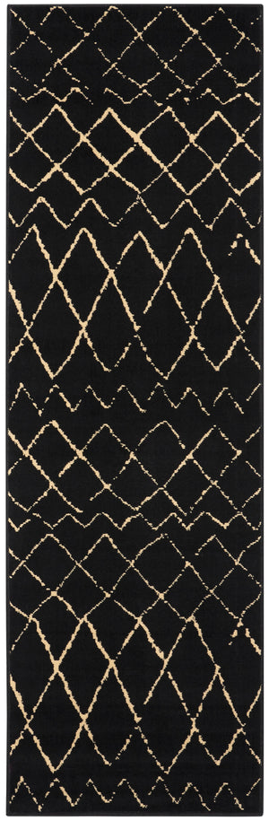 Grafix GRF04 Black Rug