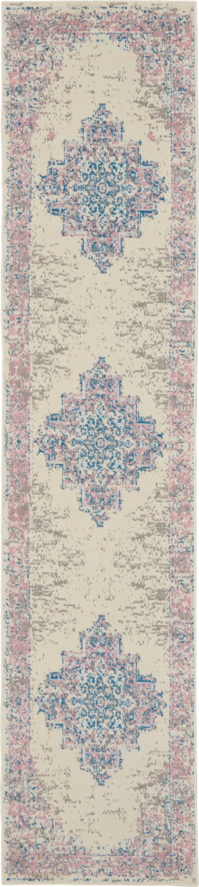 Grafix GRF14 Ivory Pink Rug