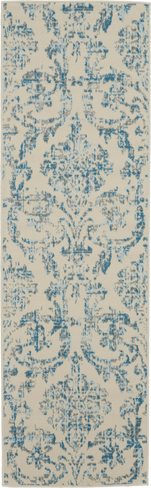 Jubilant JUB09 Ivory Blue Rug