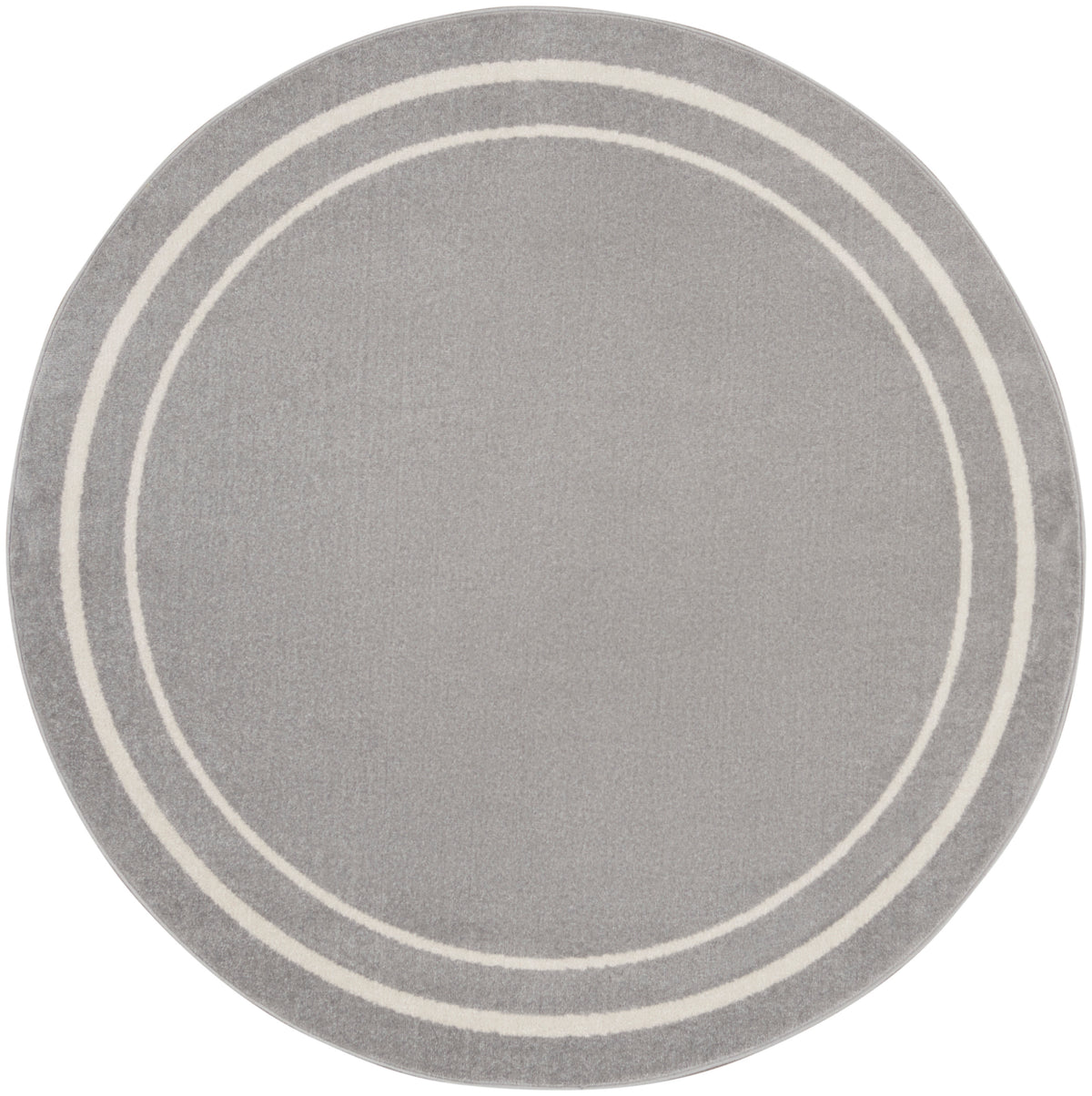Nourison Essentials NRE02 Grey Ivory Rug