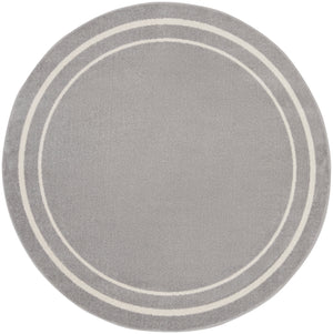 Nourison Essentials NRE02 Grey Ivory Rug