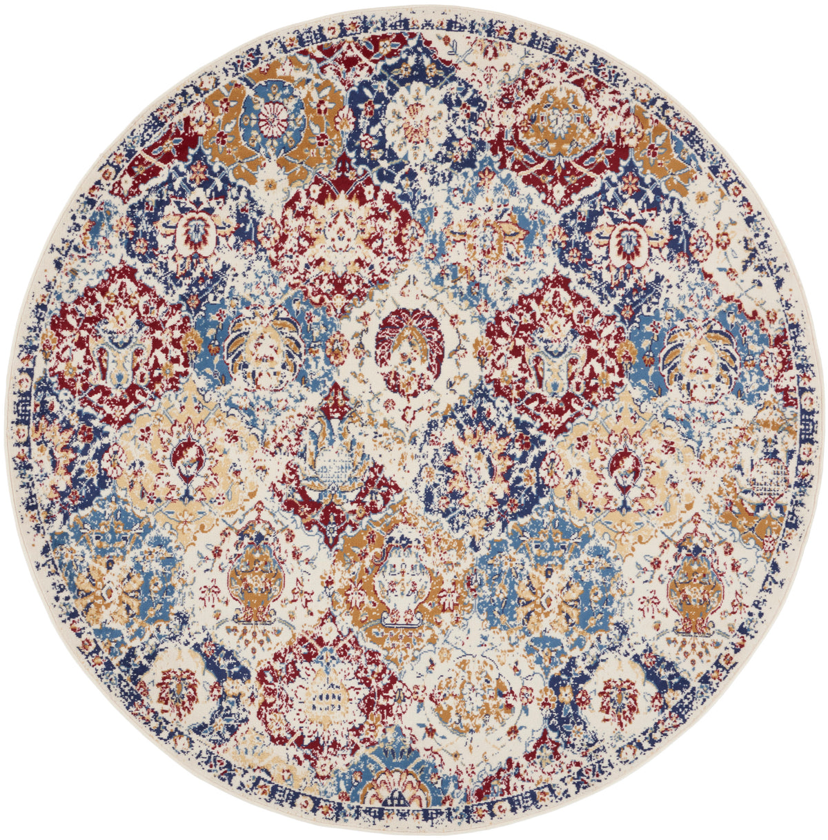 Grafix GRF31 Blue Multicolor Rug
