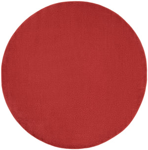 Nourison Essentials NRE01 Brick Red Rug