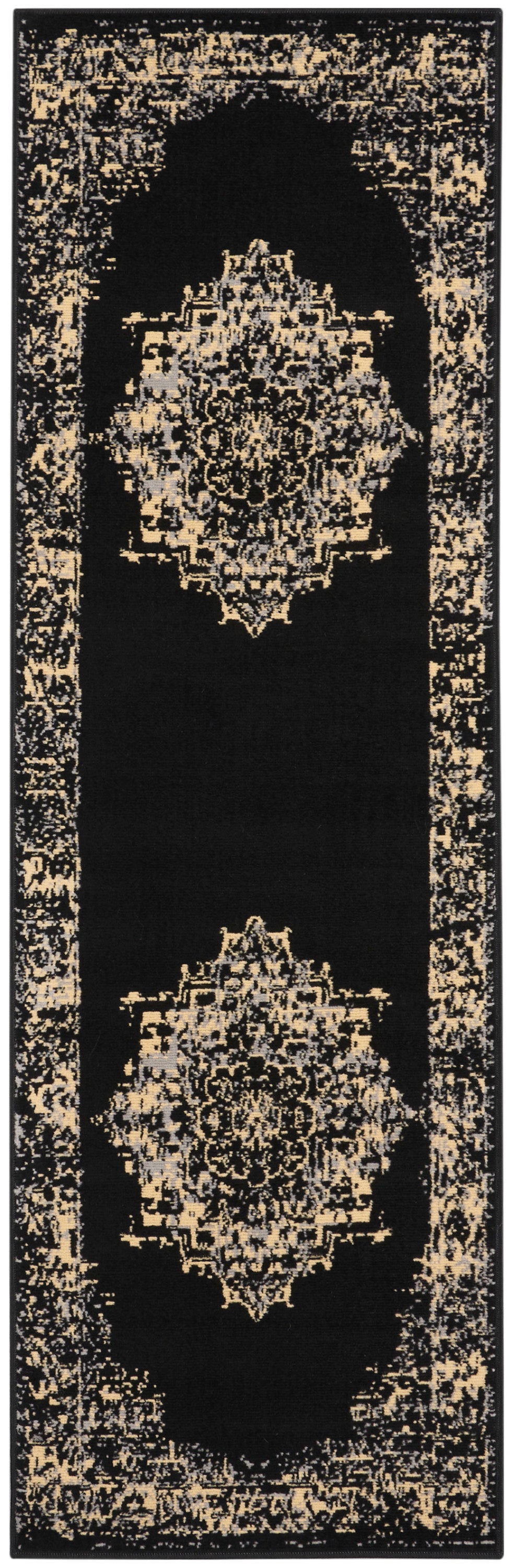 Grafix GRF14 Black Rug