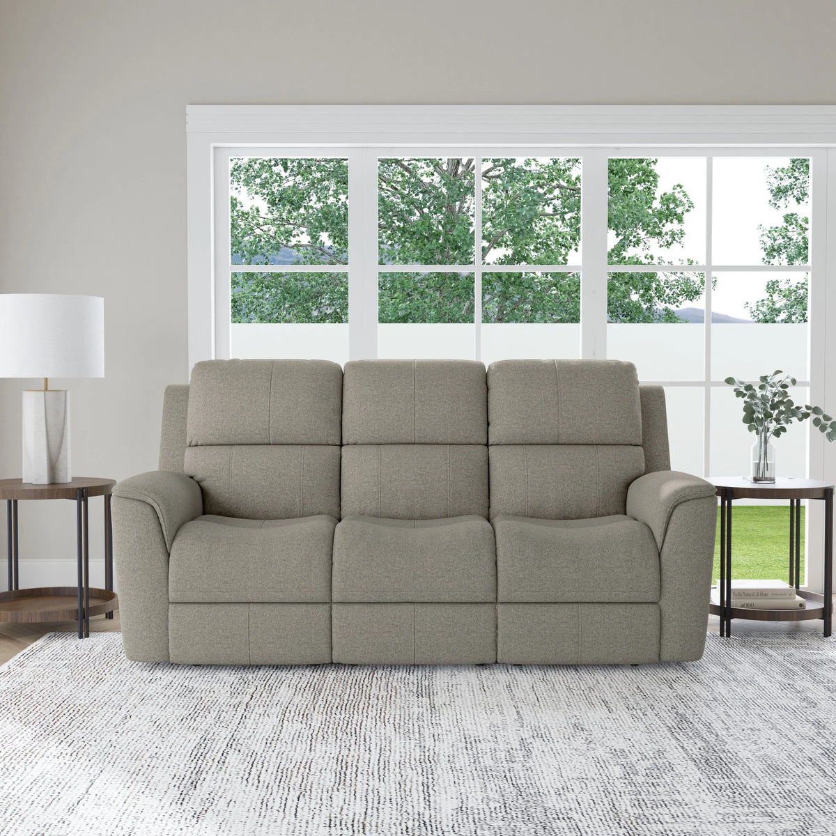 Henry Power Reclining Sofa with Power Headrests & Lumbar