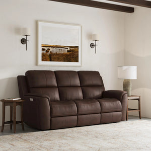 Henry Power Reclining Sofa with Power Headrests & Lumbar