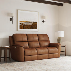 Henry Power Reclining Sofa with Power Headrests & Lumbar