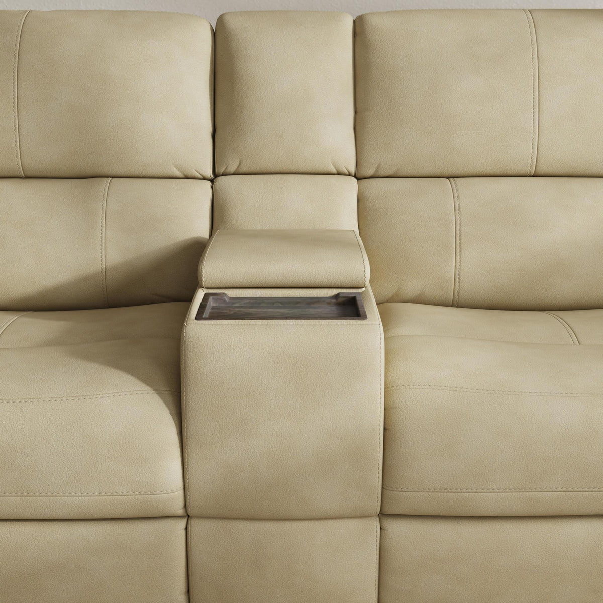 Henry Power Reclining Loveseat with Console & Power Headrests & Lumbar