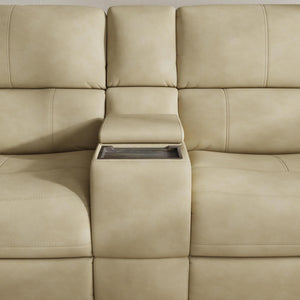 Henry Power Reclining Loveseat with Console & Power Headrests & Lumbar