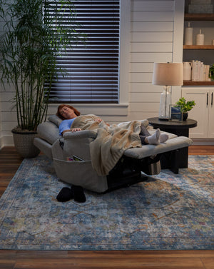 Zecliner Model 2 Petite Power Sleep Recliner with Power Headrest & Lumbar