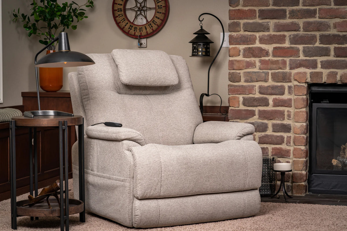 Zecliner Model 1 Power Sleep Recliner with Power Headrest & Lumbar