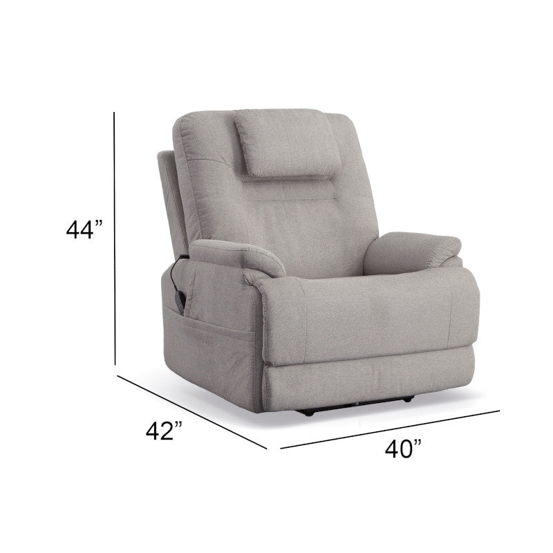 Zecliner Model 2 Power Sleep Recliner with Power Headrest & Lumbar