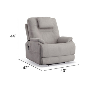 Zecliner Model 2 Power Sleep Recliner with Power Headrest & Lumbar