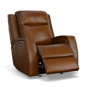 Power Gliding Recliner with Power Headrest