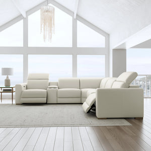 Aurora Armless Power Recliner with Power Headrest