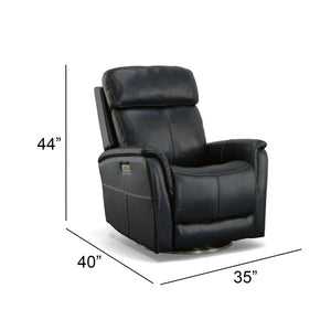 View Power Swivel Recliner with Power Headrest