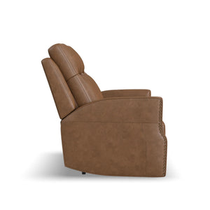 Maxwell Power Reclining Loveseat with Power Headrests and Lumbar