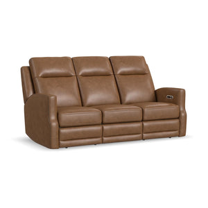 Maxwell Power Reclining Sofa with Power Headrests and Lumbar