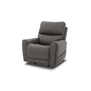 Carter Power Rocking Recliner with Power Headrest, Lumbar, Heat & Massage